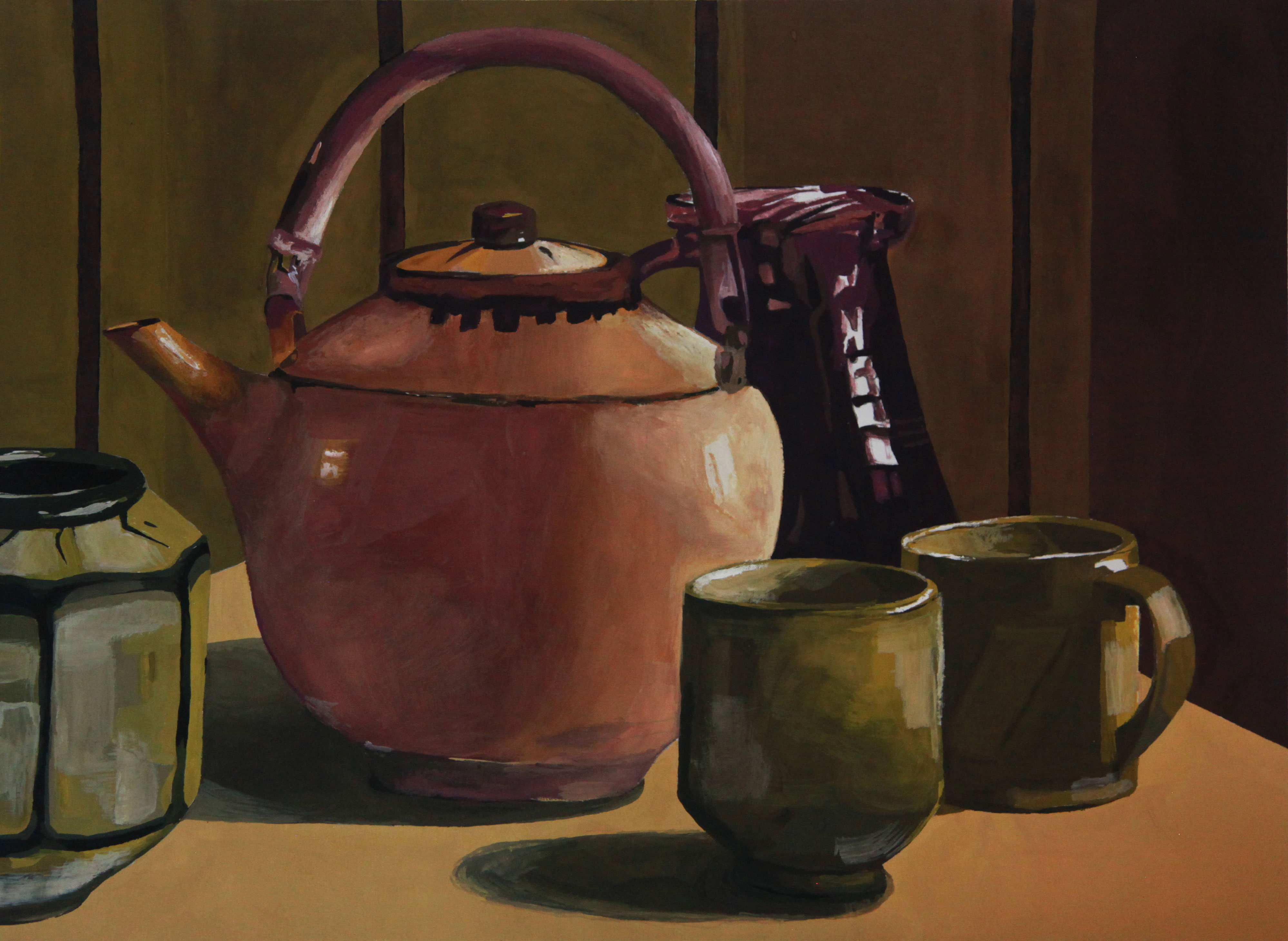 Archive Study: Still Life with Complementaries (Purple and Yellow)